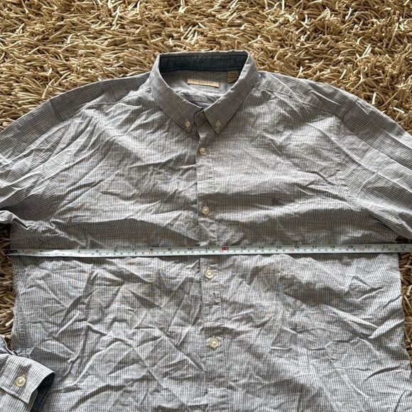 Burberry Brit Long Sleeve Shirt Blue Size L - Picture 5 of 9